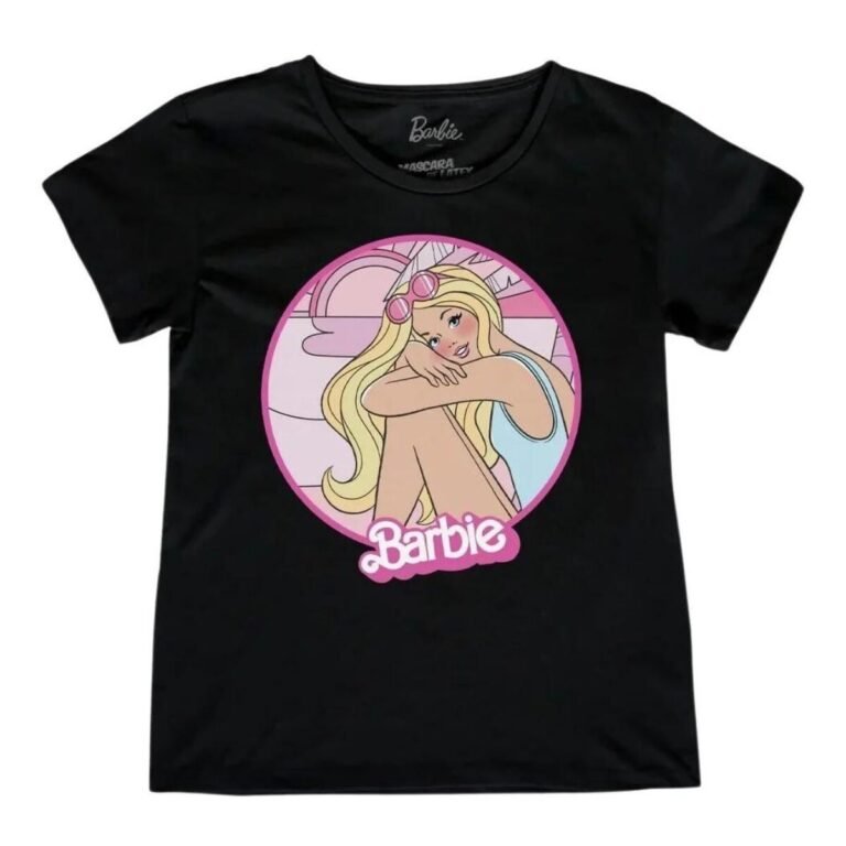 Playera Máscara De Látex On The Beach Mujer