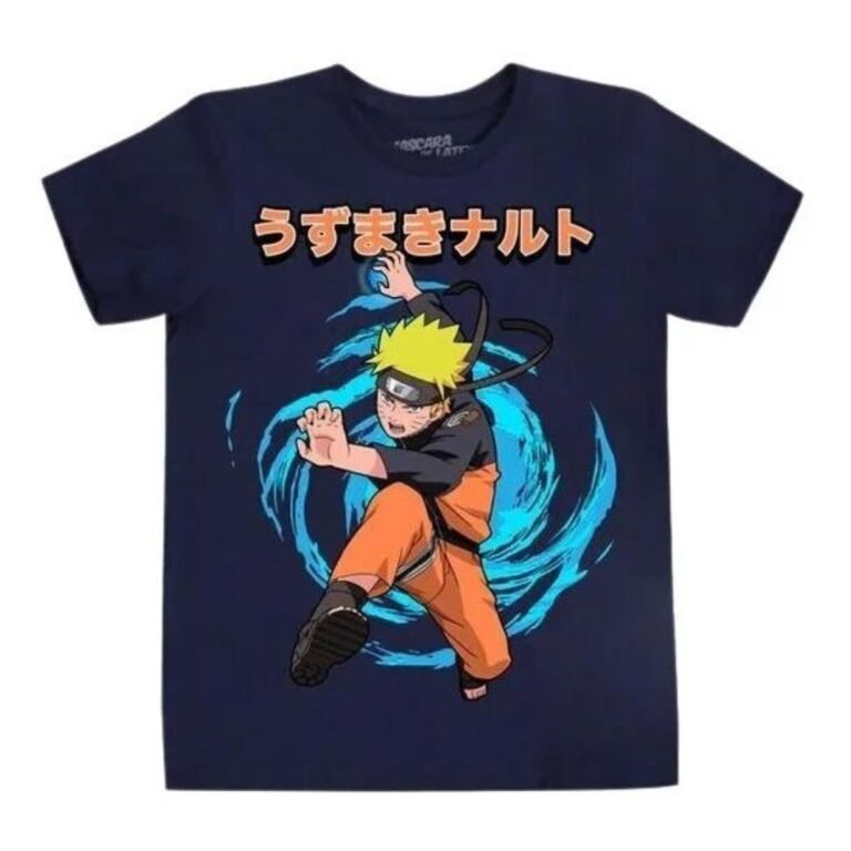 Playera Máscara De Látex Ninja De Konoha Hombre