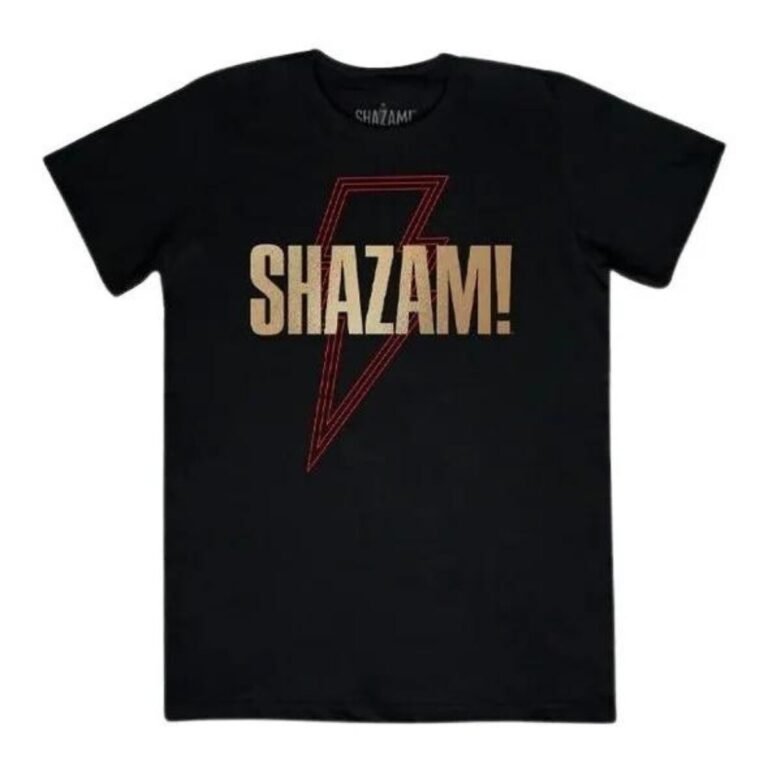 Playera Máscara De Látex Shazam! Hombre