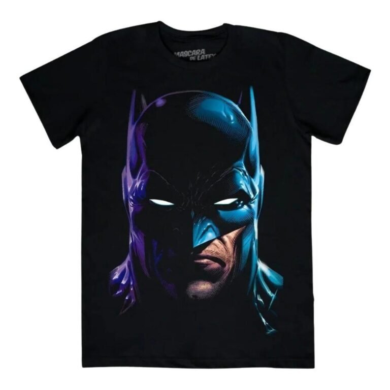 Playera Máscara De Látex Dark Knight Hombre