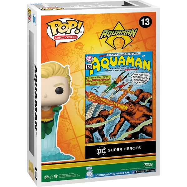 Funko Pop Comic Cover: Dc - Aquaman Num 1