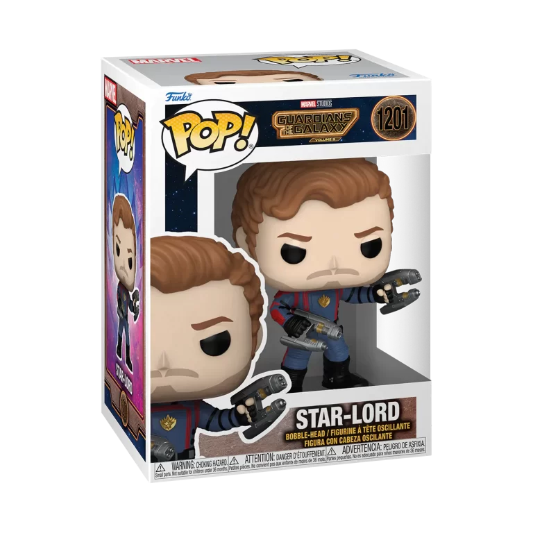 Funko Pop Marvel: Guardianes De La Galaxia 3 – Star Lord