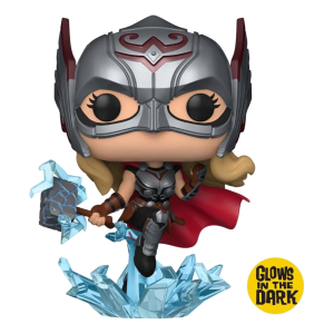 Funko Pop Marvel: Thor Love and Thunder - Mighty Thor Jane Glow