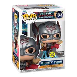 Funko Pop Marvel: Thor Love and Thunder - Mighty Thor Jane Glow