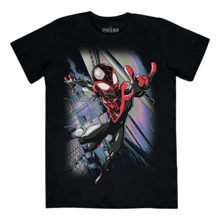 Playera Máscara De Látex Miles Hombre