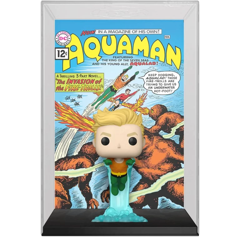 Funko Pop Comic Cover: Dc – Aquaman Num 1