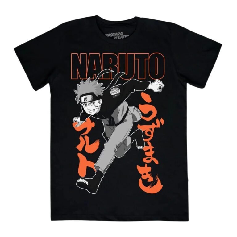 Playera Máscara De Látex Kyubi Power Hombre