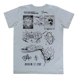 Playera Máscara De Látex A Hundred Years Forever Hombre Playera Máscara De Látex A Hundred Years Forever Hombre