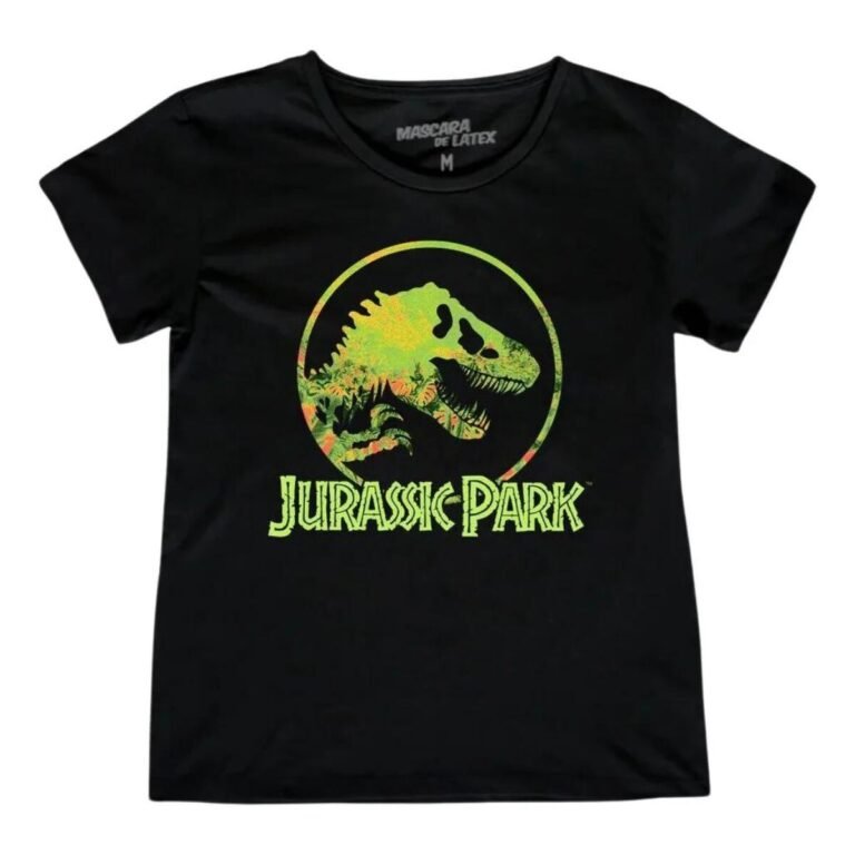 Playera Máscara De Látex T-rex Fósil Mujer