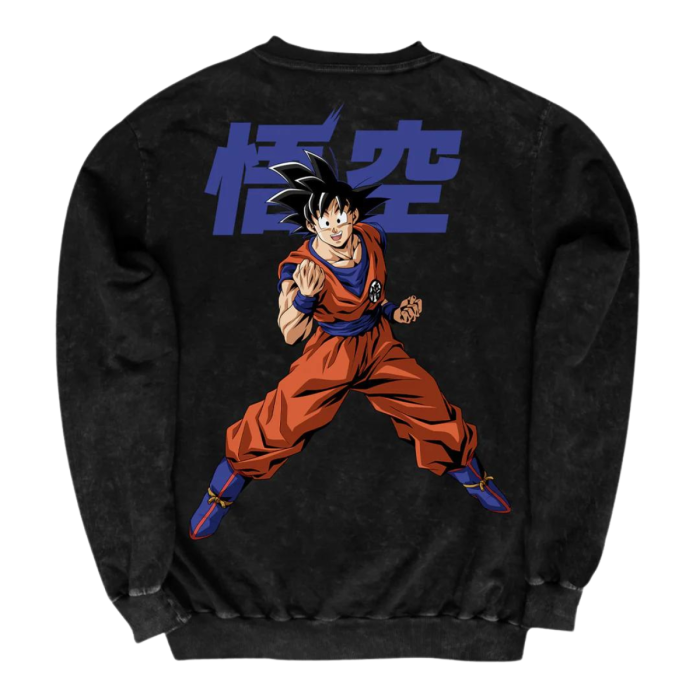 Pullover Máscara De Látex Goku Hombre