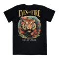 Playera Máscara De Látex Eyes Of Fire Hombre