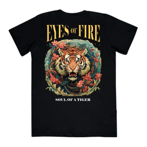 Playera Máscara De Látex Eyes Of Fire Hombre Playera Máscara De Látex Eyes Of Fire Hombre