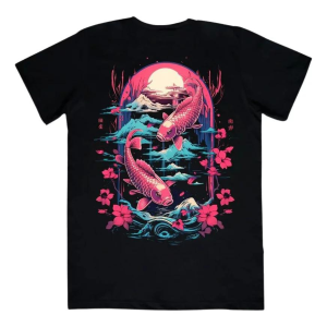 Playera Máscara De Látex Nishikigoi Hombre Playera Máscara De Látex Nishikigoi Hombre