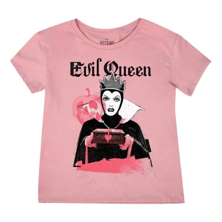 Playera Máscara De Látex Evil Queen Mujer
