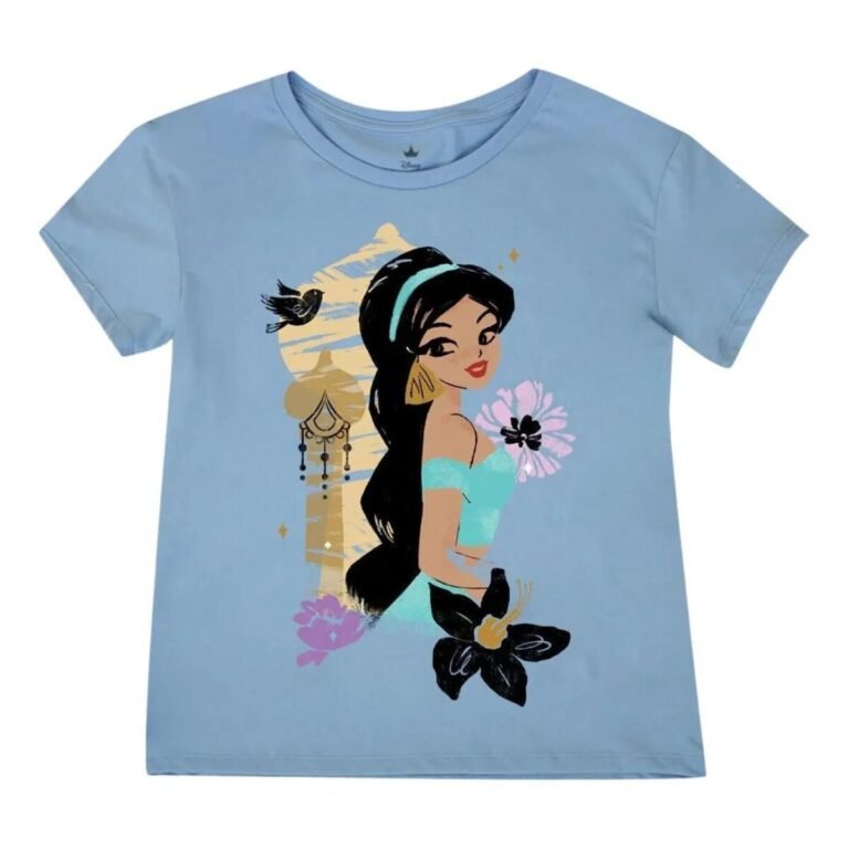 Playera Máscara De Látex Jazmín De Agrabah Mujer