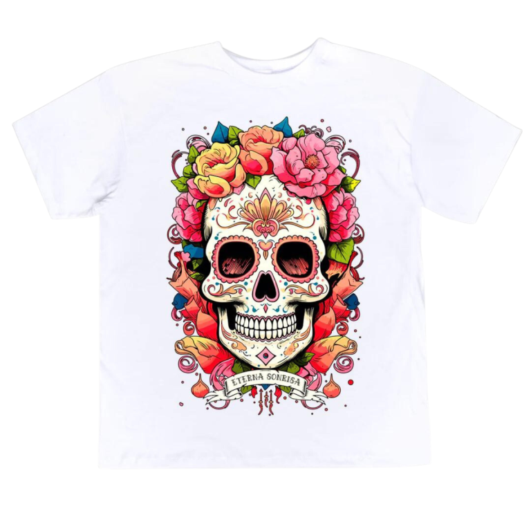 Playera Máscara De Látex Eterna Sonrisa Mujer