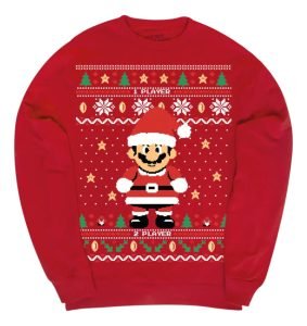 Pullover Máscara De Látex Santa Ugly Hombre