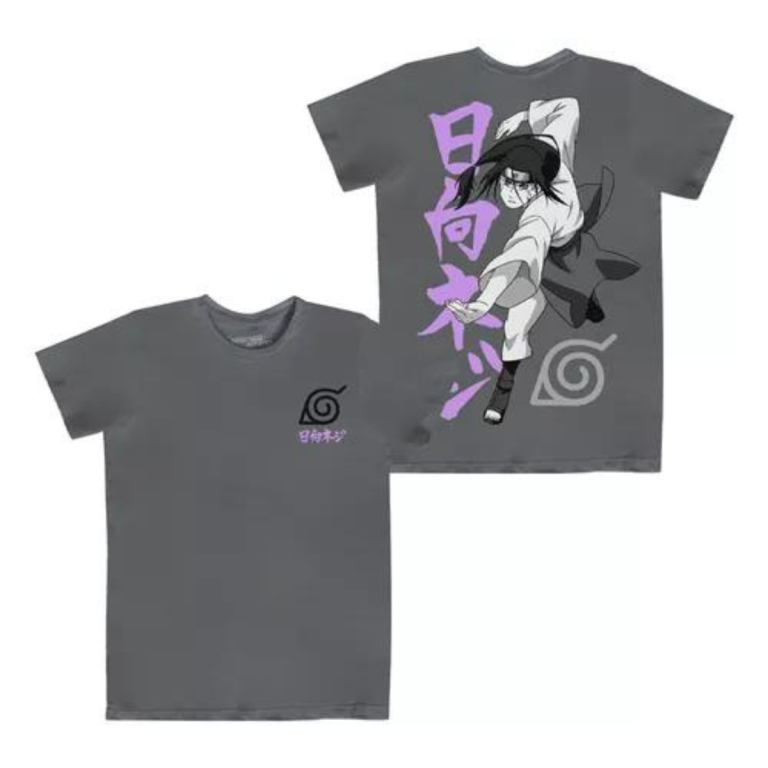 Playera Máscara De Látex Naruto Neji Hombre