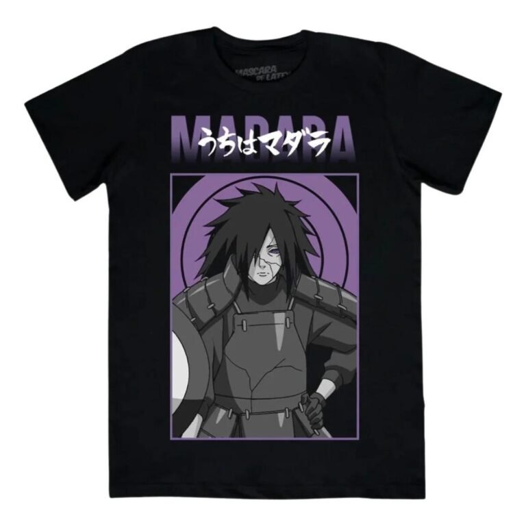 Playera Máscara De Látex Madara Hombre