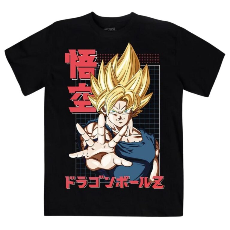 Playera Máscara De Látex Goku Ssj Hombre