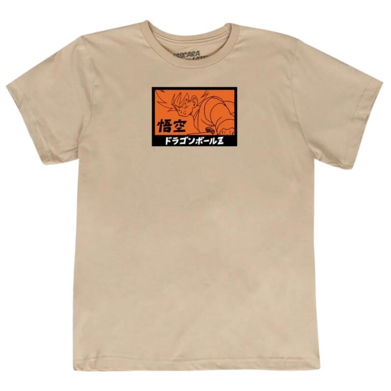 Playera Máscara De Látex Kakarot Hombre