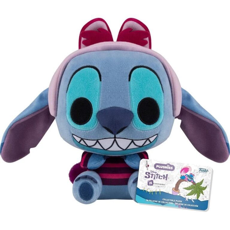 Funko Pop Plush: Disney Stitch In Costume – Stitch Como El Gato Sonriente