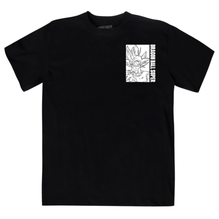 Playera Máscara De Látex Son Gokú Hombre