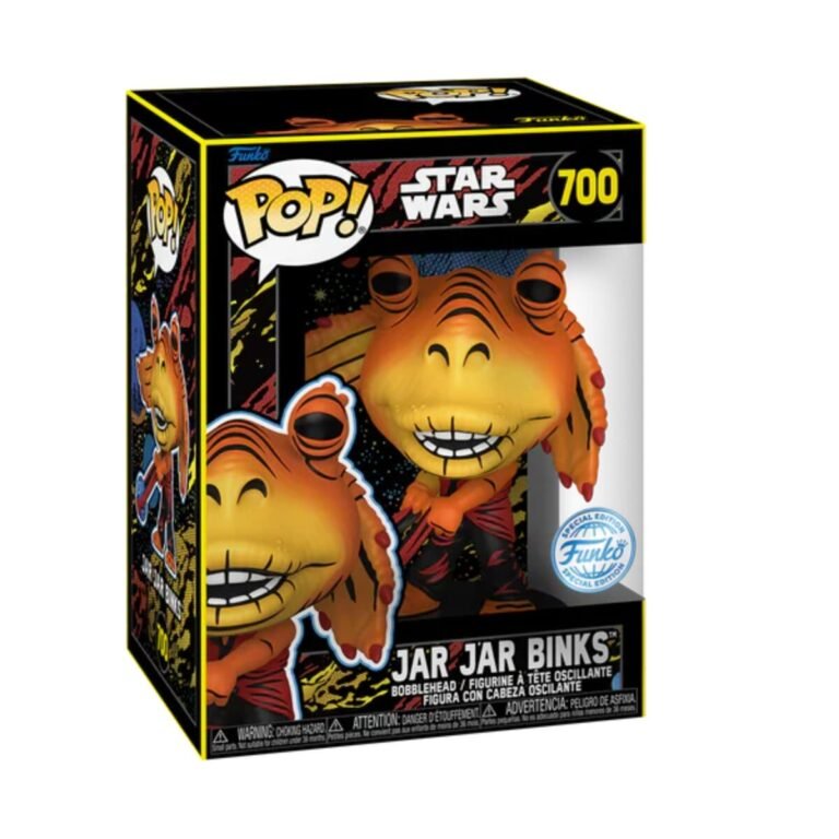 Funko Pop Star Wars: La Amenaza Fantasma – Jar Jar Binks Retro