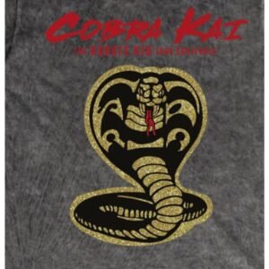 Playera Máscara De Látex Cobra Kai No Fear Mujer