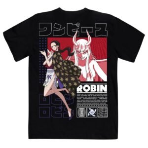 Playera Máscara De Látex Nico Robin Hombre