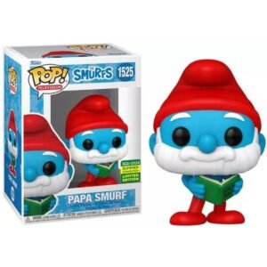 Funko Pop TV: Los Pitufos - Papa Pitufo con Libro Magico Exclusivo SDCC 2024