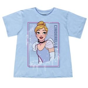 Playera Máscara De Látex Cinderella Mujer