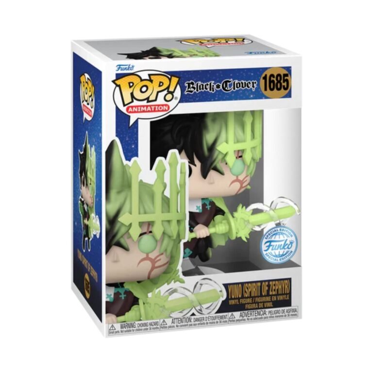 Funko Pop Animation: Black Clover – Yuno Inmersion Espiritual