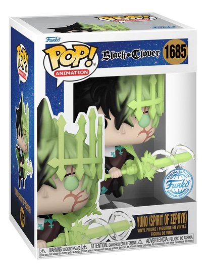 Funko Pop Animation: Black Clover – Yuno Inmersion Espiritua