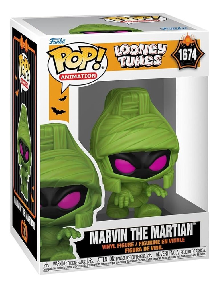 Funko Pop Animation: Looney Tunes – Marvin Como Momia