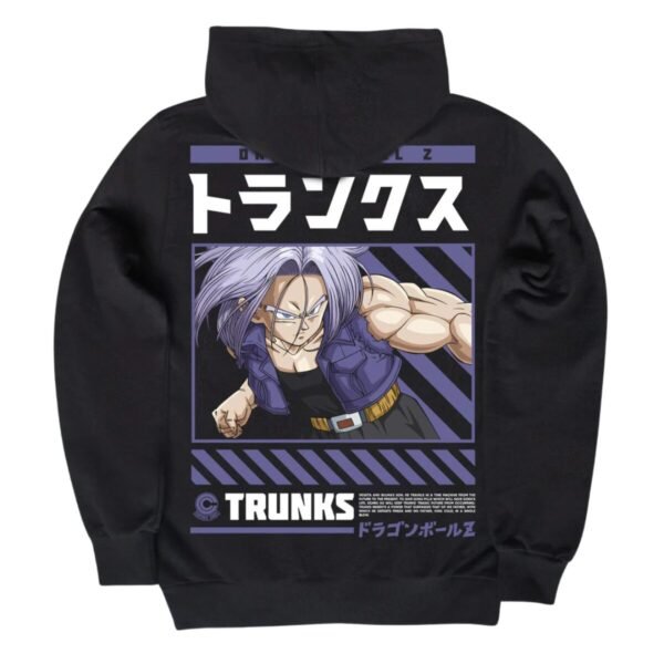 Hoodie Máscara De Látex Dragon Ball Trunks Hombre