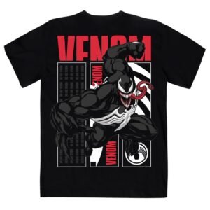 Playera Máscara De Látex Venom Eddie Brock Hombre