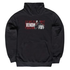 Hoodie Máscara De Látex Venom Hombre