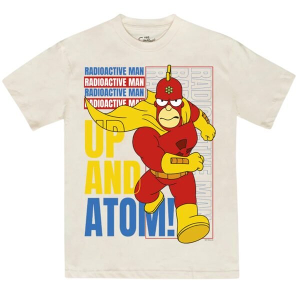 Playera Máscara De Látex Los Simpson Radioactive Man Hombre