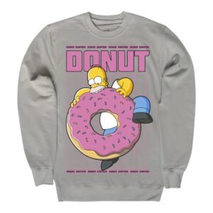 Pullover Máscara De Látex Los Simpson Donut Hombre