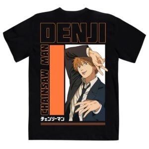 Playera Máscara De Latex Chainsaw Man Denji Hombre