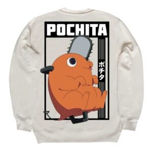 Pullover Máscara De Látex Chainsaw Man Pochita Hombre