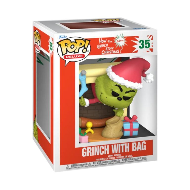 Funko Pop Deluxe: El Grinch – Grinch En Chimenea