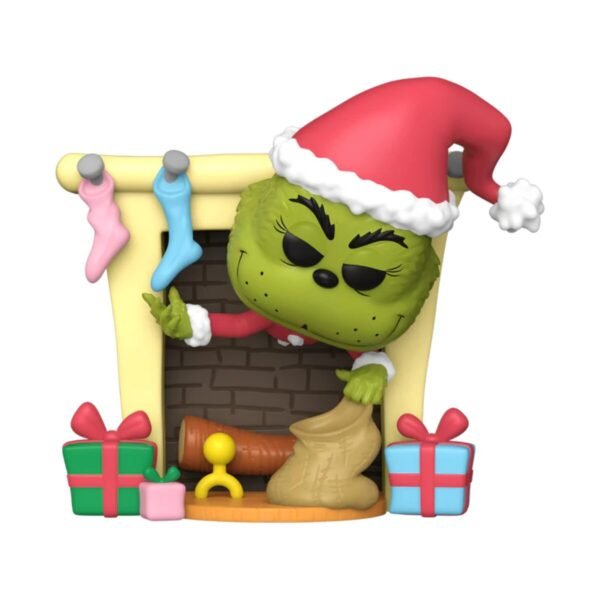 Funko Pop Deluxe: El Grinch - Grinch En Chimenea