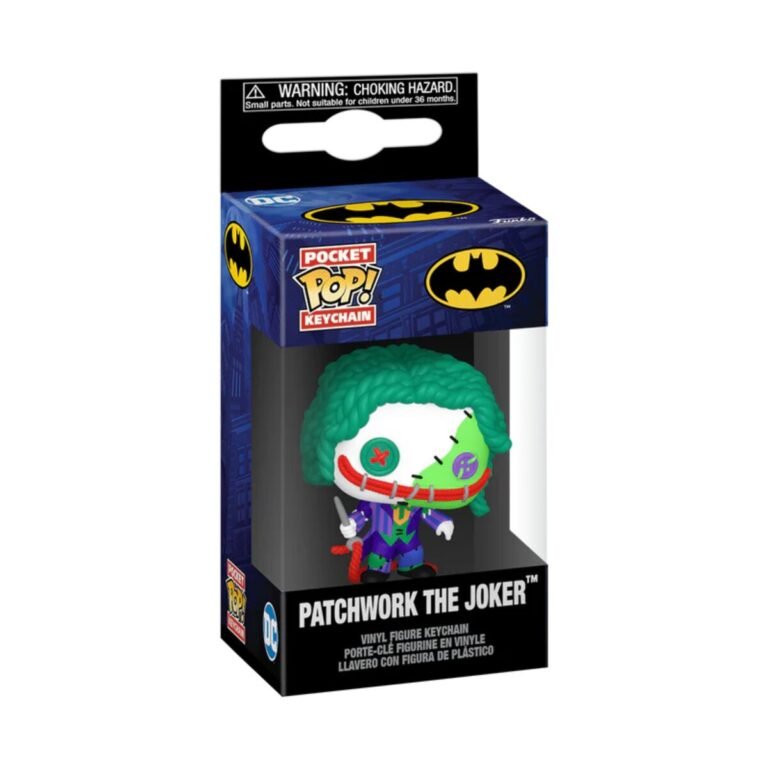 Funko Pop Keychain: Dc Patchwork – Joker Llavero