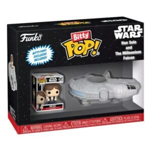 Funko Bitty Pop Rides Star Wars Han Solo Y Halcon Milenario