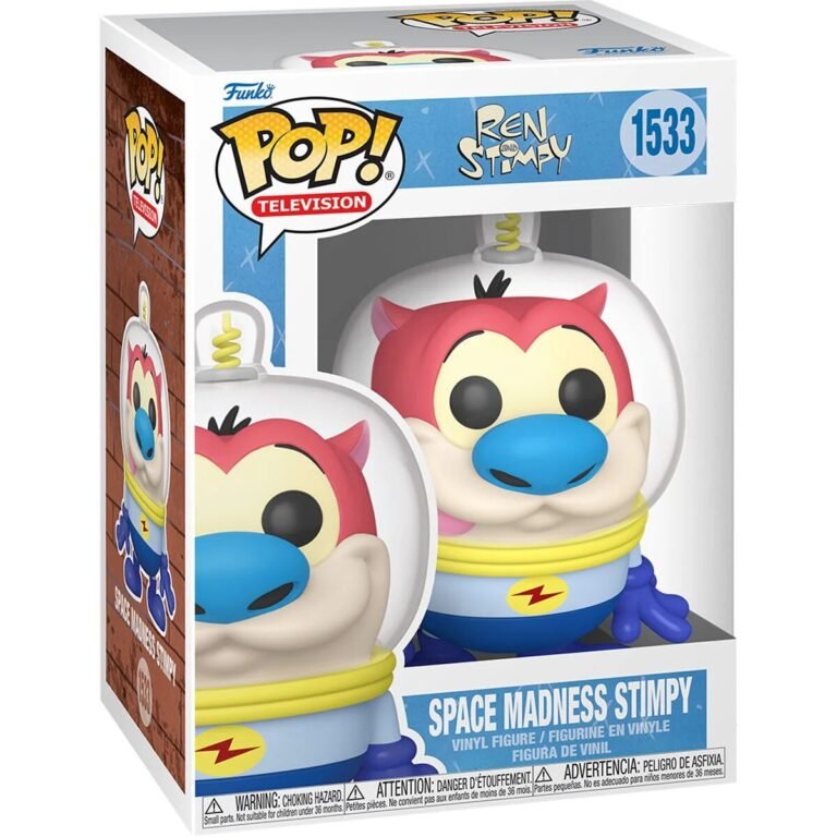 Funko Pop Tv: Ren Y Stimpy – Stimpy Traje Espacial