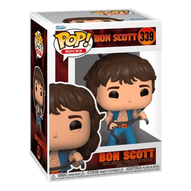 Funko Pop Rocks: Ac Dc – Bon Scott