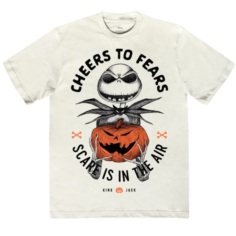 Playera Máscara De Látex Cheers To Fears Hombre