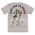 Playera Máscara De Látex Love You To Death Hombre